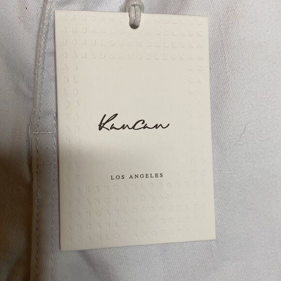 Kancan Estilo High Rise Skinny Jeans White 23 NWT - Picture 8 of 13